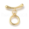 Brass Toggle Clasps KK-H480-02G-3