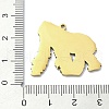 201 Stainless Steel Pendants STAS-R118-06G-3