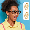 Unicraftale 20Pcs 304 Stainless Steel Clip-on Earring Findings STAS-UN0058-60-6