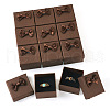 Square Cardboard Paper Ring Gift Storage Boxes CON-TAC0001-17D-2