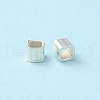 925 Sterling Silver Tube Beads STER-P053-07A-S-3