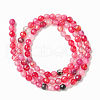 Natural Crackle Agate Bead Strands X-G-R344-4mm-55-3