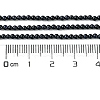 Synthetic Blue Goldstone Beads Strands G-N0200-01D-2mm-5