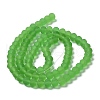 Transparent Glass Beads Strands X-EGLA-A034-T4mm-MD11-3