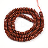Natural Red Jasper Beads Strands G-T141-62-3
