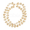 Electroplate Glass Beads Strands EGLA-B007-03A-PC02-2