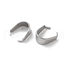 304 Stainless Steel Snap on Bails STAS-V007-02C-P-2
