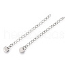 Tarnish Resistant 304 Stainless Steel Curb Chain Extender STAS-N088-42P-1-1