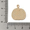 Thanksgiving Day Golden Tone Alloy Enamel Pendants ENAM-M002-02A-G-3