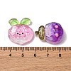Luminous Transparent Resin Cabochons CRES-V001-04-4