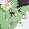   10Pcs Alloy Keychain KEYC-PH0001-63-2