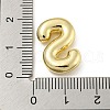 Brass Micro Pave Clear Cubic Zirconia Pendants KK-E093-04G-S-3