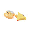 Animals Opaque Resin Decoden Cabochons RESI-A036-06-2