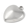 Anti-Tarnish 304 Stainless Steel Pendants STAS-D194-11S-2