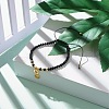 Infinity Braided Bead Bracelet for Girl Women BJEW-JB06957-02-2