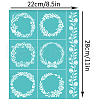 Self-Adhesive Silk Screen Printing Stencil DIY-WH0338-242-2