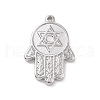 Non-Tarnish 304 Stainless Steel Pendants STAS-G287-14P-1