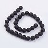 Natural Lava Rock Beads Strands G-F436-12mm-2