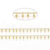 Brass Handmade Beaded Chain CHC-G011-07G-01-1
