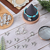 SUNNYCLUE 50Pcs Tibetan Style Zinc Alloy Pendants FIND-SC0006-30-4