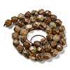 Natural Picture Jasper Beads Strands G-C085-A02-01-3