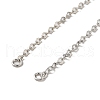 Rack Plating Brass Cable Chain Link Bracelet Making KK-TAC0016-05P-2