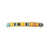 Adjustable Evil Eye & Flower Glass Seed Braided Beaded Bracelets for Women BJEW-MZ00066-3