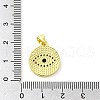 Real 18K Gold Plated Brass Clear Cubic Zirconia Pendants KK-A198-11G-01-3