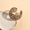 Acrylic Open Cuff Rings for Women RJEW-R020-01-1