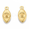 Ion Plating(IP) 201 Stainless Steel Pendants STAS-N098-185LG-3