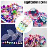 GOMAKERER 1 Strand Handmade Lampwork Beads LAMP-GO0001-21-7