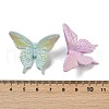 Luminous & UV Plating Opauqe Acrylic Beads OACR-B031-22-5