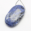 Natural Sodalite Pendants G-G694-A-10-2