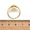 Brass Cuff Rings for Women RJEW-U051-03A-G-5