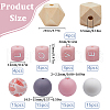 SOFPLATE Silicone Alphabet Beads for Bracelet or Necklace Making SIL-SP0001-07-2
