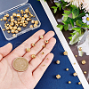   80Pcs 4 Style Brass Groove Bead KK-PH0005-08-3