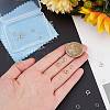 Beebeecraft 6Pcs 2 Color 925 Sterling Silver Spring Ring Clasps DIY-BBC0001-47-3