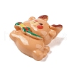 Christmas Bear Theme Opaque Resin Decoden Cabochons RESI-S397-02I-2