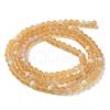 Transparent Glass Beads Strands X1-EGLA-A034-T4mm-MB23-3