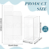 Transparent Plastic PVC Box Gift Packaging CON-WH0099-32B-2