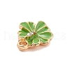 Alloy Enamel Pendants X-ENAM-M055-30G-4
