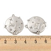 Non-Tarnish 304 Stainless Steel Pendant Rhinestone Settings STAS-P356-12P-3