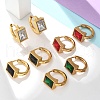 304 Stainless Steel Hoop Earrings EJEW-S253-02E-G-1