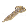 Brass Rhinestone Pendants KK-I715-16G-03-2