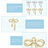 GOMAKERER 32Pcs 2 Colors Alloy Pendants FIND-GO0001-50-5