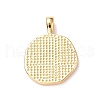 Brass Enamel Pendants KK-G417-01LG-06-2