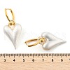 Two Tone Brass Hoop Earrings for Women EJEW-U055-20C-G-3