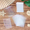 50Pcs Double Face Laser Rectangle PE Cellophane Bags ABAG-TAC0013-14C-5