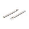 Tarnish Resistant 304 Stainless Steel Pendants STAS-Z034-17C-P-2