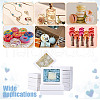 Rectangle Paper Biscuit Boxes with Clear Window CON-WH0107-02B-02-6